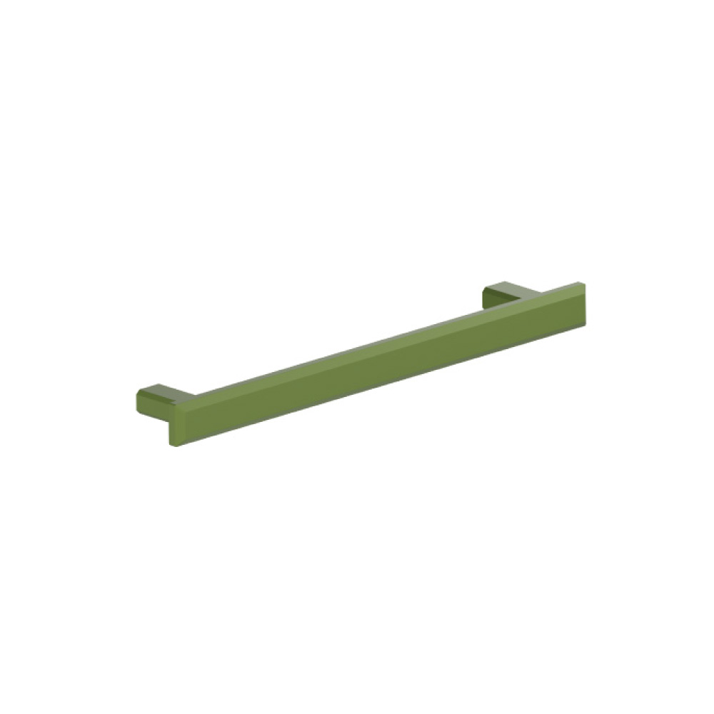 6-5/16" (160mm) Center to Center Cabinet Handle / Drawer Pull | Flusso Green
