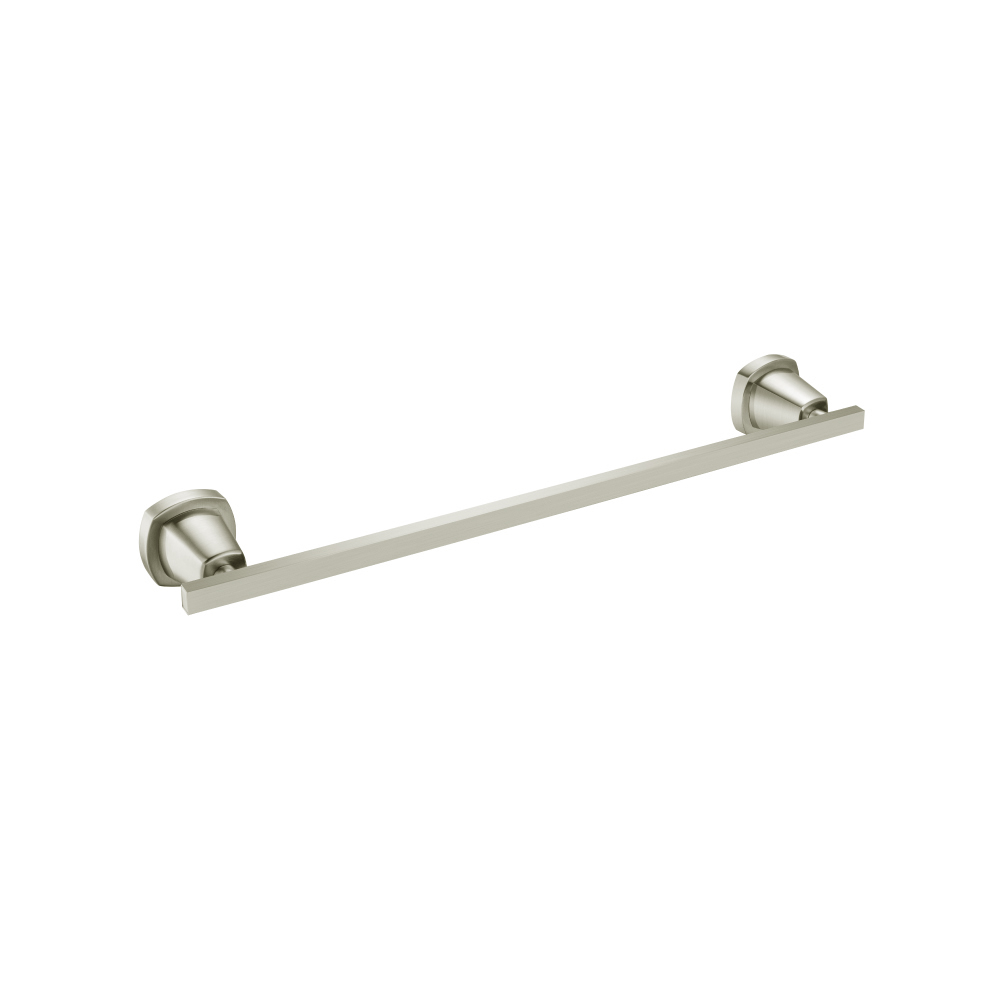 Brass Towel Bar - 18" | Brushed Nickel PVD