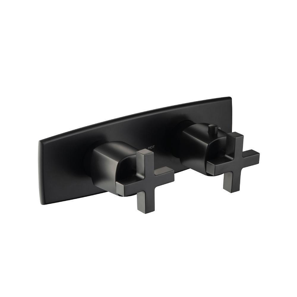 Trim For Thermostatic Valve | Matte Black