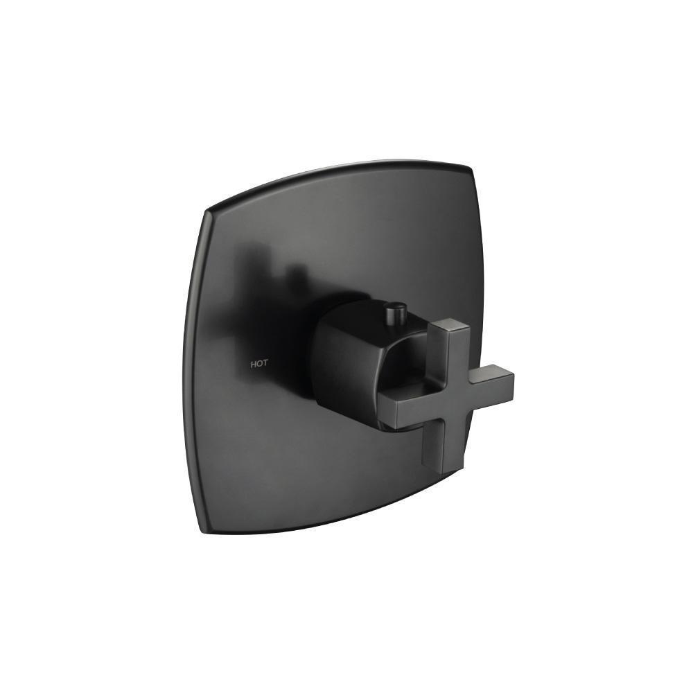 Trim For 3/4" Thermostatic Valve - Use with TVH.4201 | Matte Black