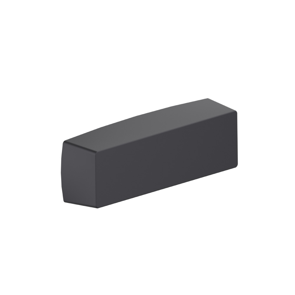 3" (76mm) Center to Center Cup Cabinet Pull | Dark Grey