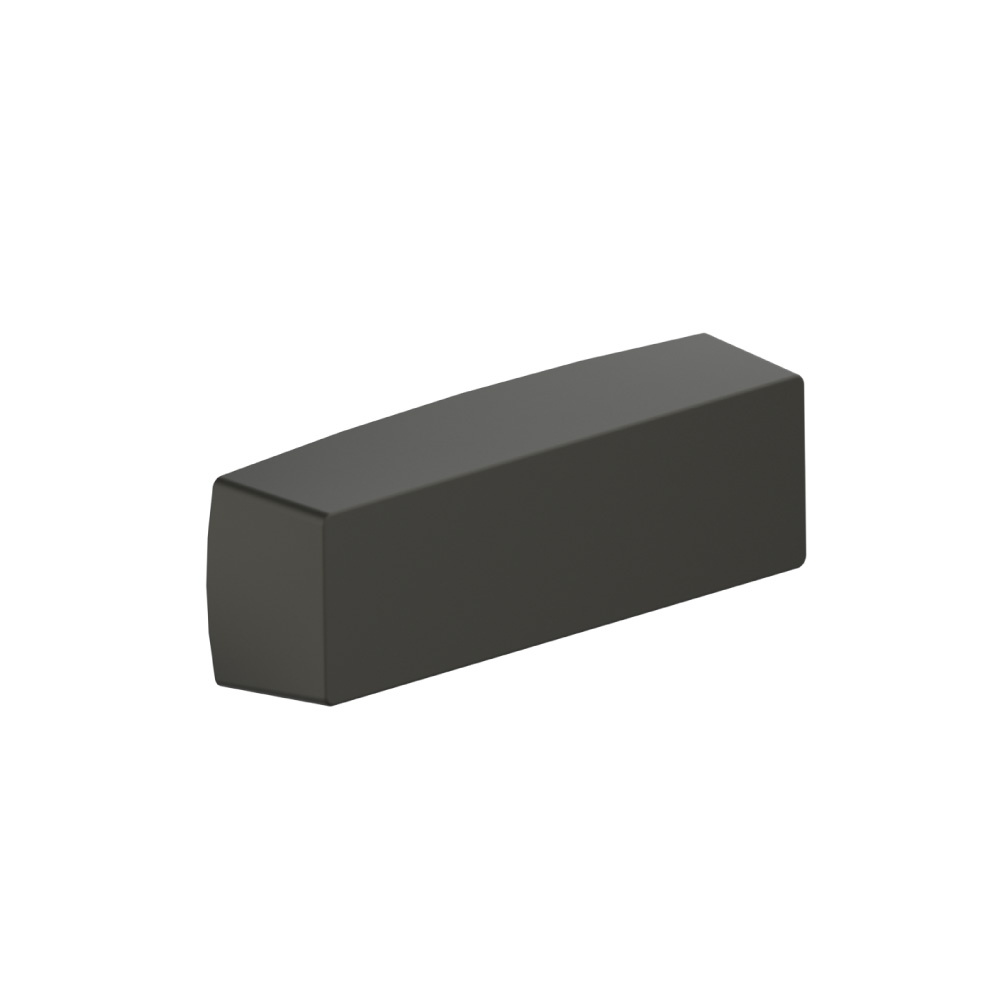 3" (76mm) Center to Center Cup Cabinet Pull | Dark Green