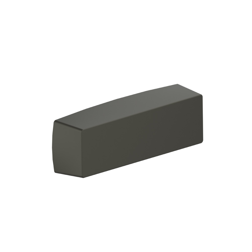 3" (76mm) Center to Center Cup Cabinet Pull | Gun Metal Grey