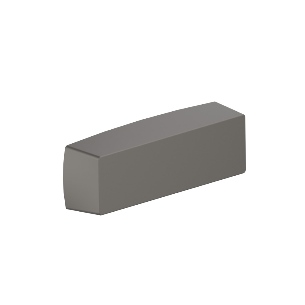 3" (76mm) Center to Center Cup Cabinet Pull | Steel Grey