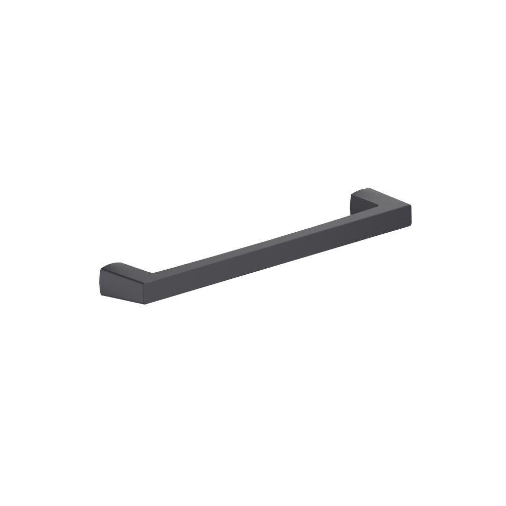 6-5/16" (160mm) Center to Center Square Cabinet Handle / Drawer Pull | Dark Grey