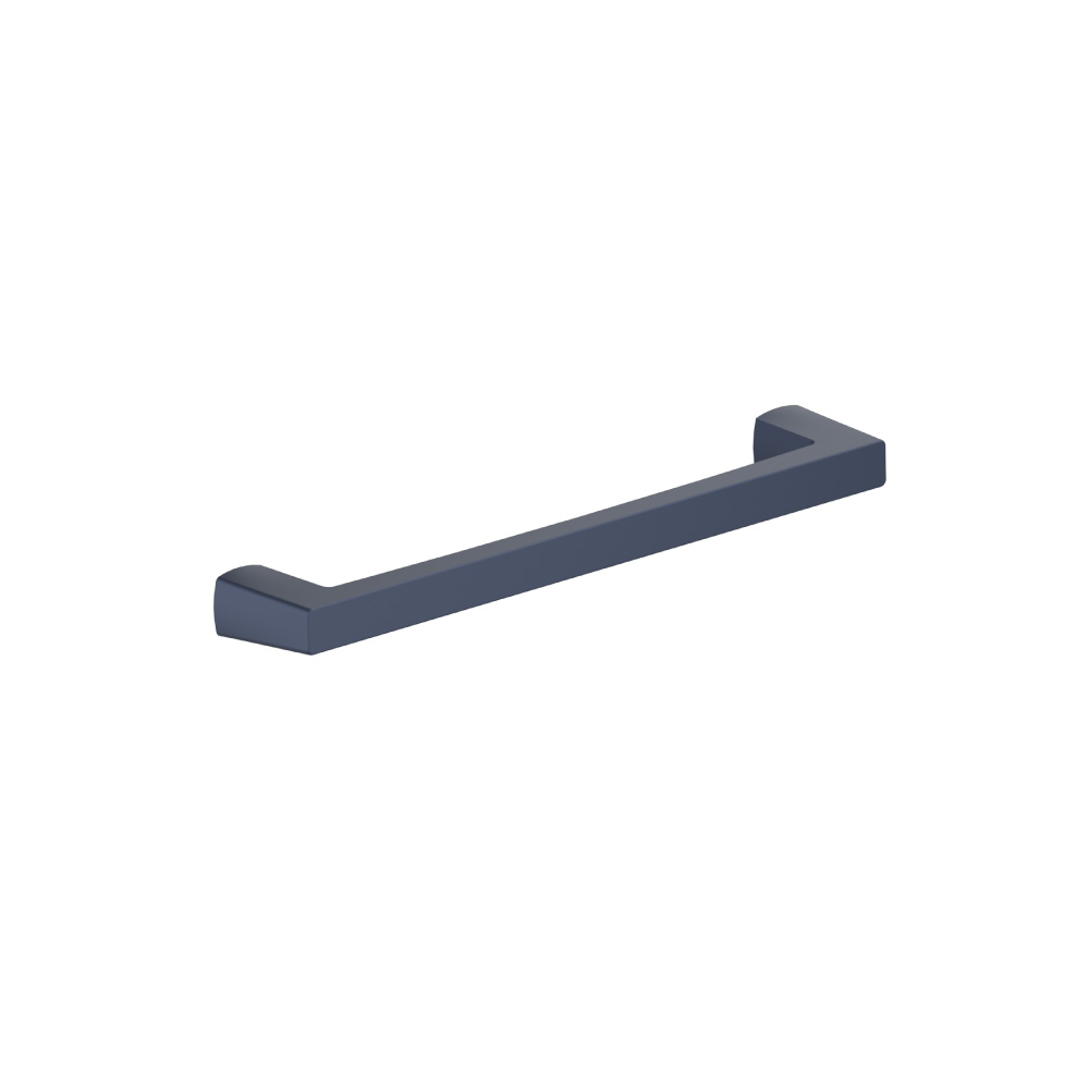 6-5/16" (160mm) Center to Center Square Cabinet Handle / Drawer Pull | Navy Blue