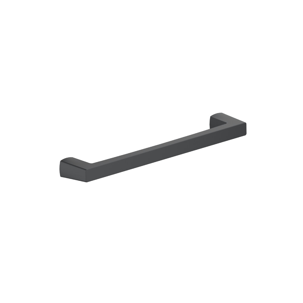 6-5/16" (160mm) Center to Center Square Cabinet Handle / Drawer Pull | Rock Grey