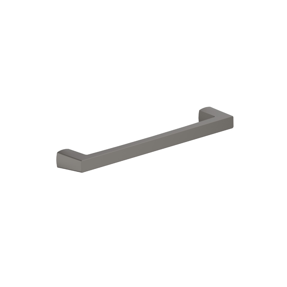 6-5/16" (160mm) Center to Center Square Cabinet Handle / Drawer Pull | Steel Grey