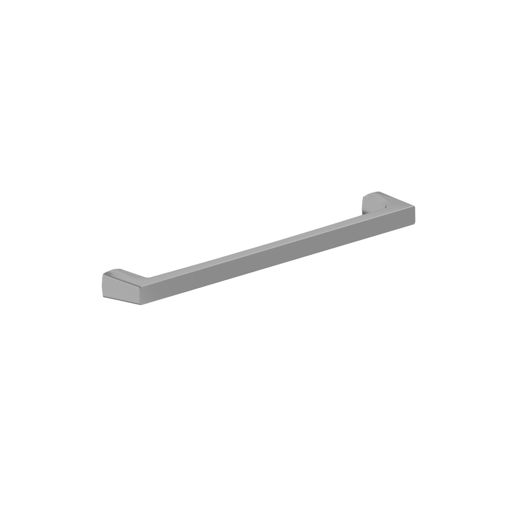 7-9/16" (192mm) Center to Center Square Cabinet Handle / Drawer Pull | Chrome