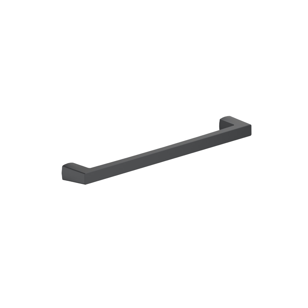 7-9/16" (192mm) Center to Center Square Cabinet Handle / Drawer Pull | Rock Grey