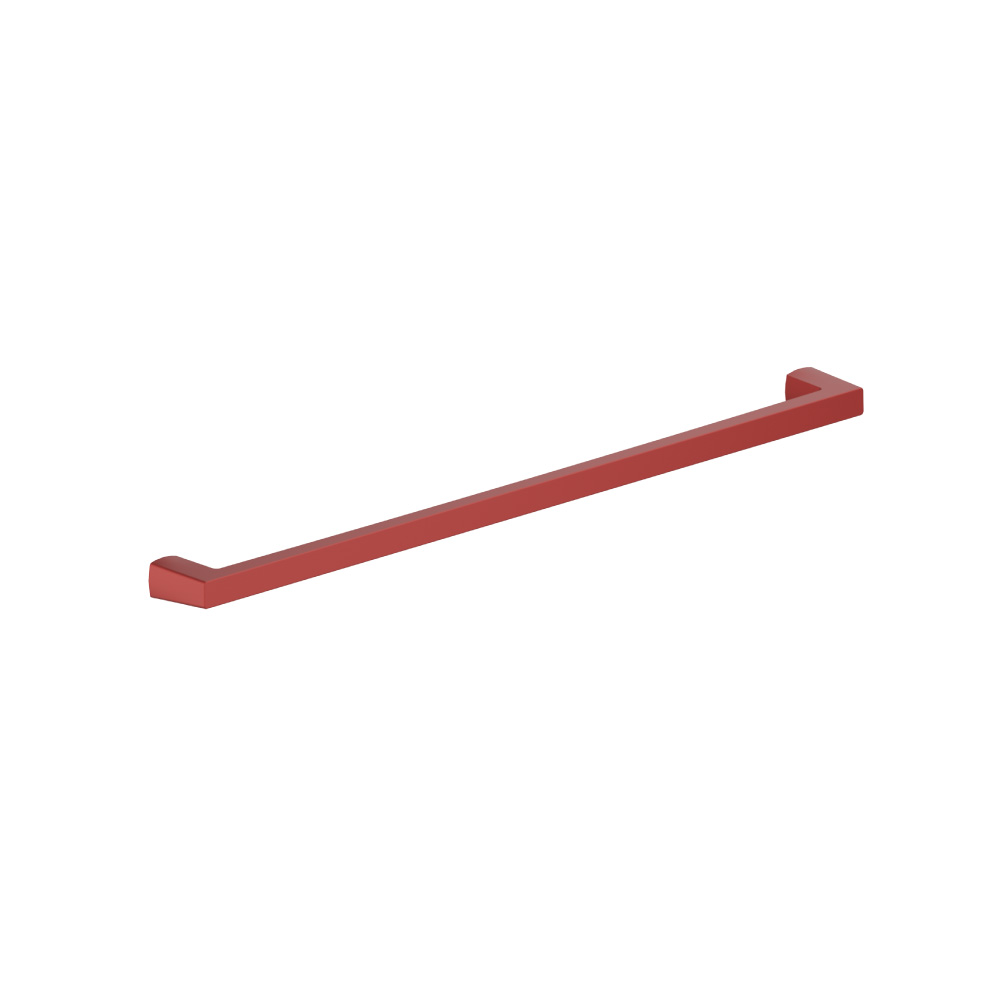 12-9/15" (320mm) Center to Center Square Cabinet Handle / Drawer Pull | Deep Red