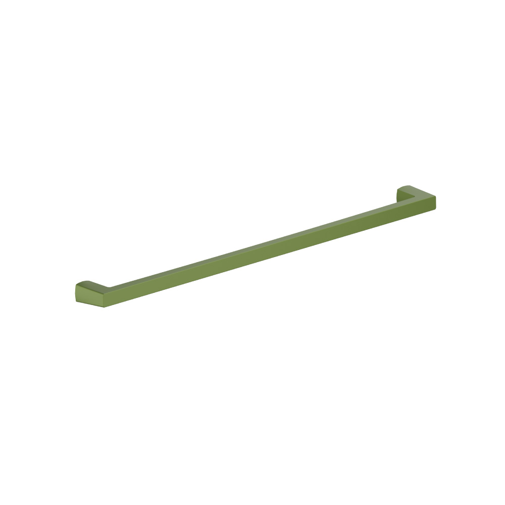 12-9/15" (320mm) Center to Center Square Cabinet Handle / Drawer Pull | Flusso Green