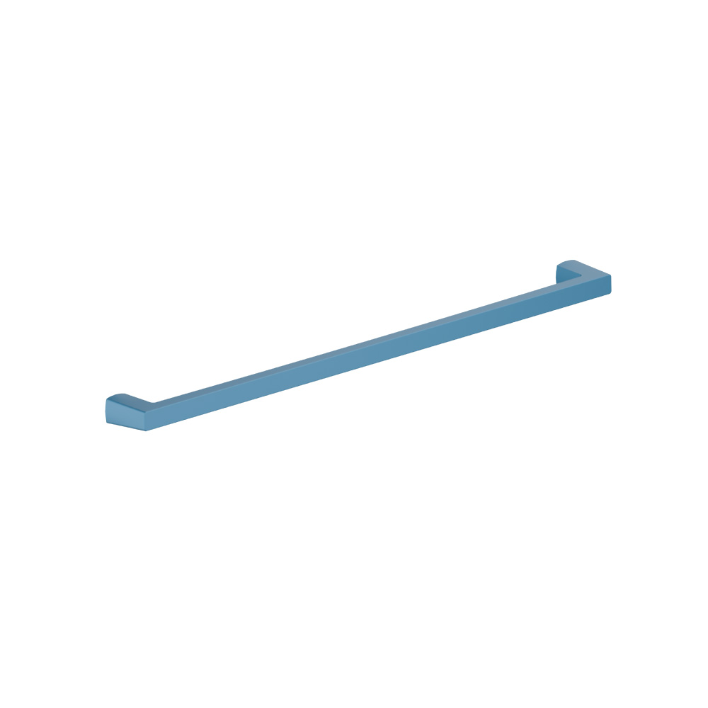 12-9/15" (320mm) Center to Center Square Cabinet Handle / Drawer Pull | Sky Blue
