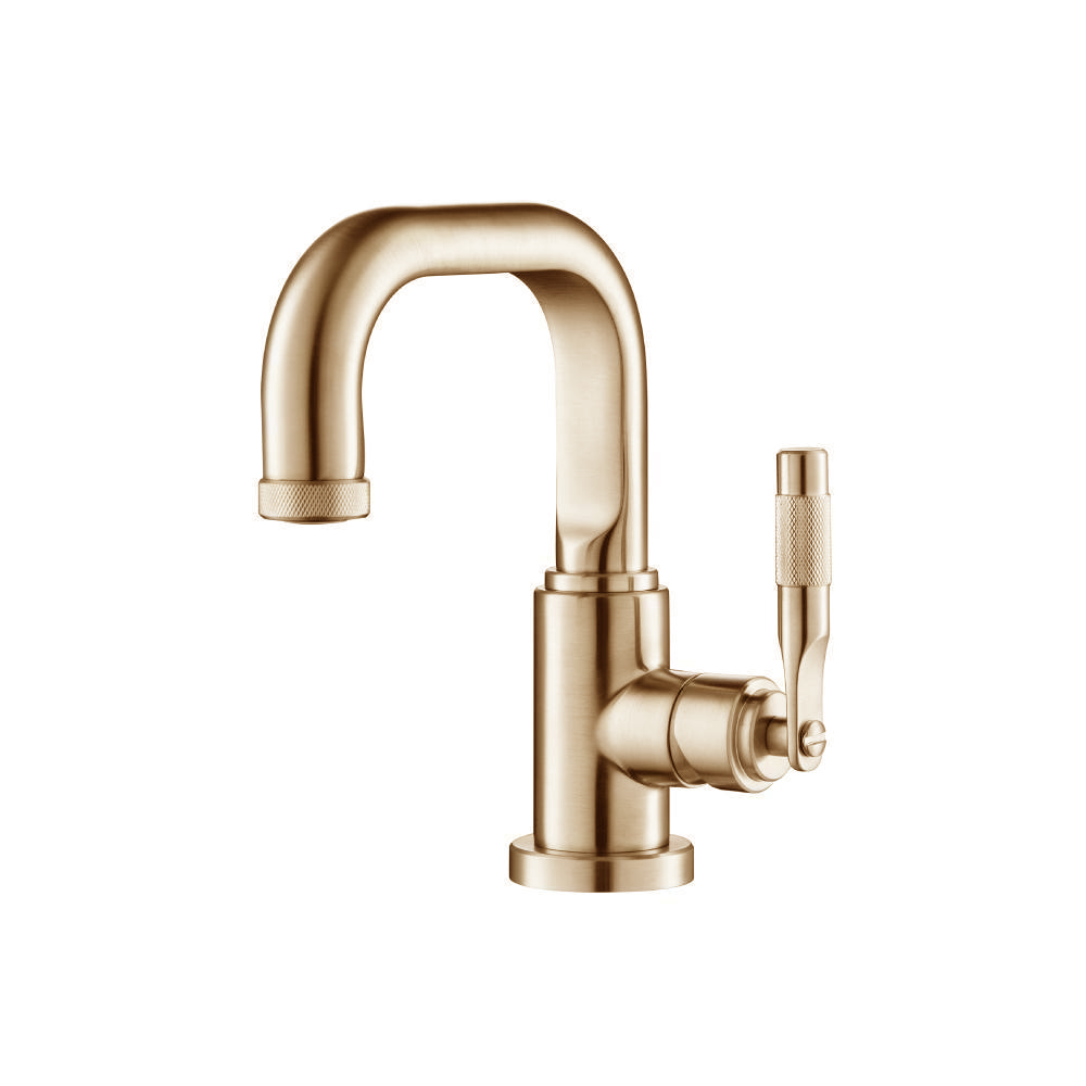 Single Hole Bathroom Faucet | Brushed Bronze PVD
