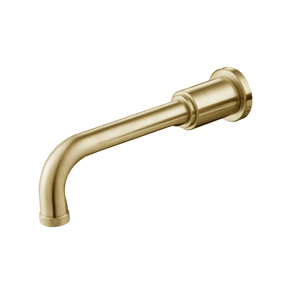 Wall Mount Non Diverting Tub Spout | Satin Brass PVD