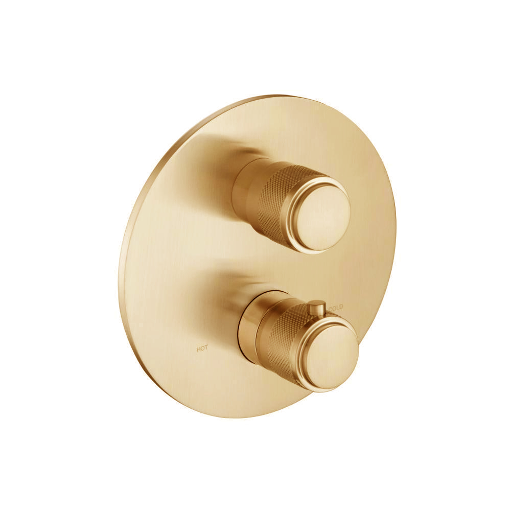 Trim For Thermostatic Valve | Brushed Bronze PVD