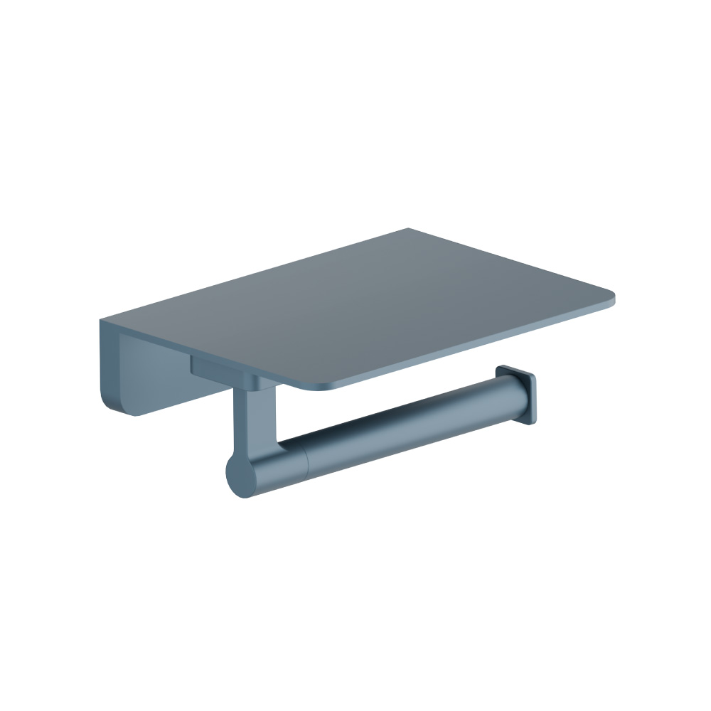 Brass Toilet Paper Holder | Blue Platinum