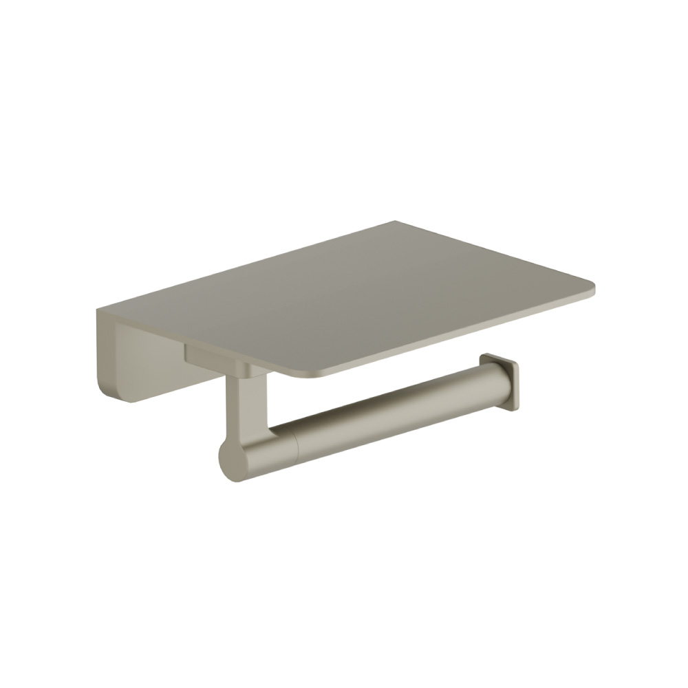 Brass Toilet Paper Holder | Light Verde