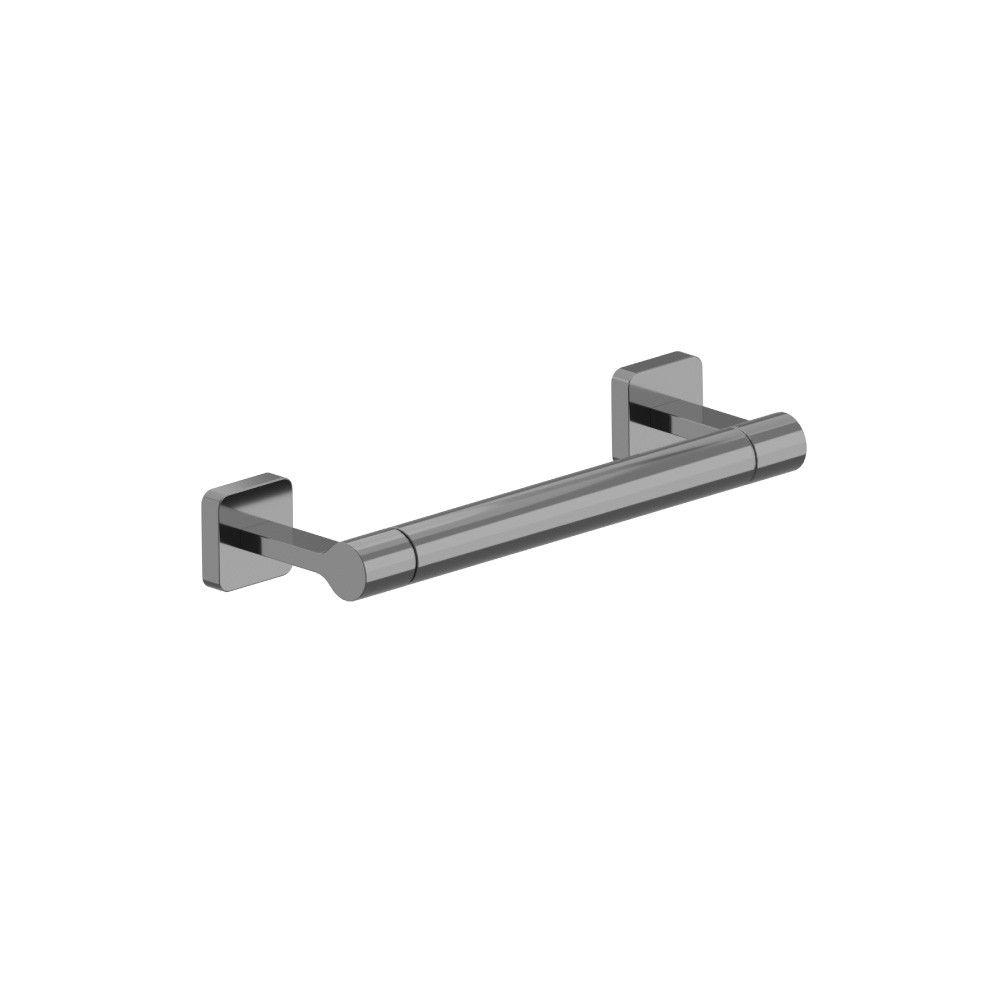 Brass Towel Ring / Mini Towel Bar - 10" | Chrome