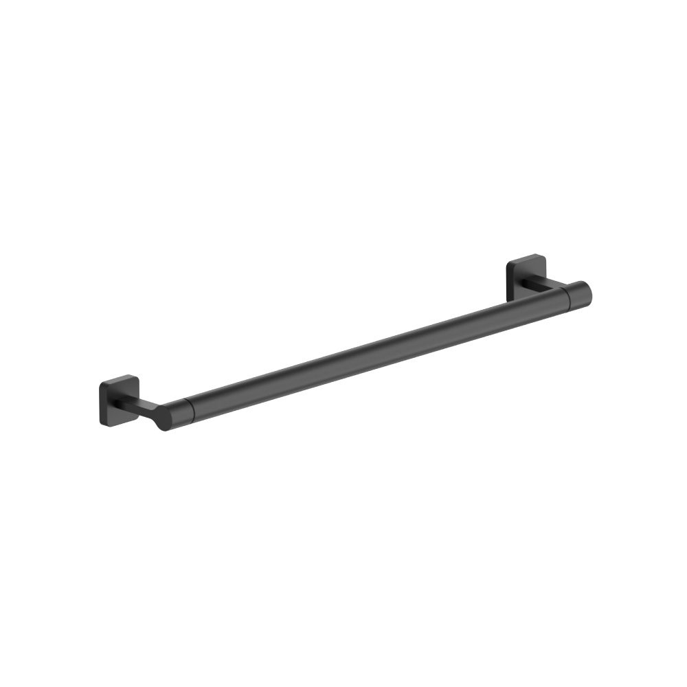 Brass Towel Bar - 18" | Gloss Black