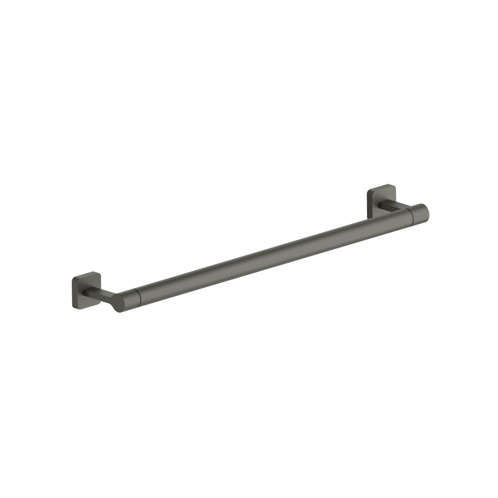 Brass Towel Bar - 18" | Gun Metal Grey