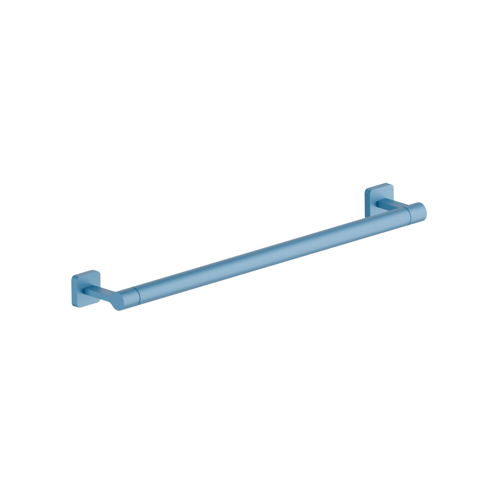 Brass Towel Bar - 18" | Sky Blue