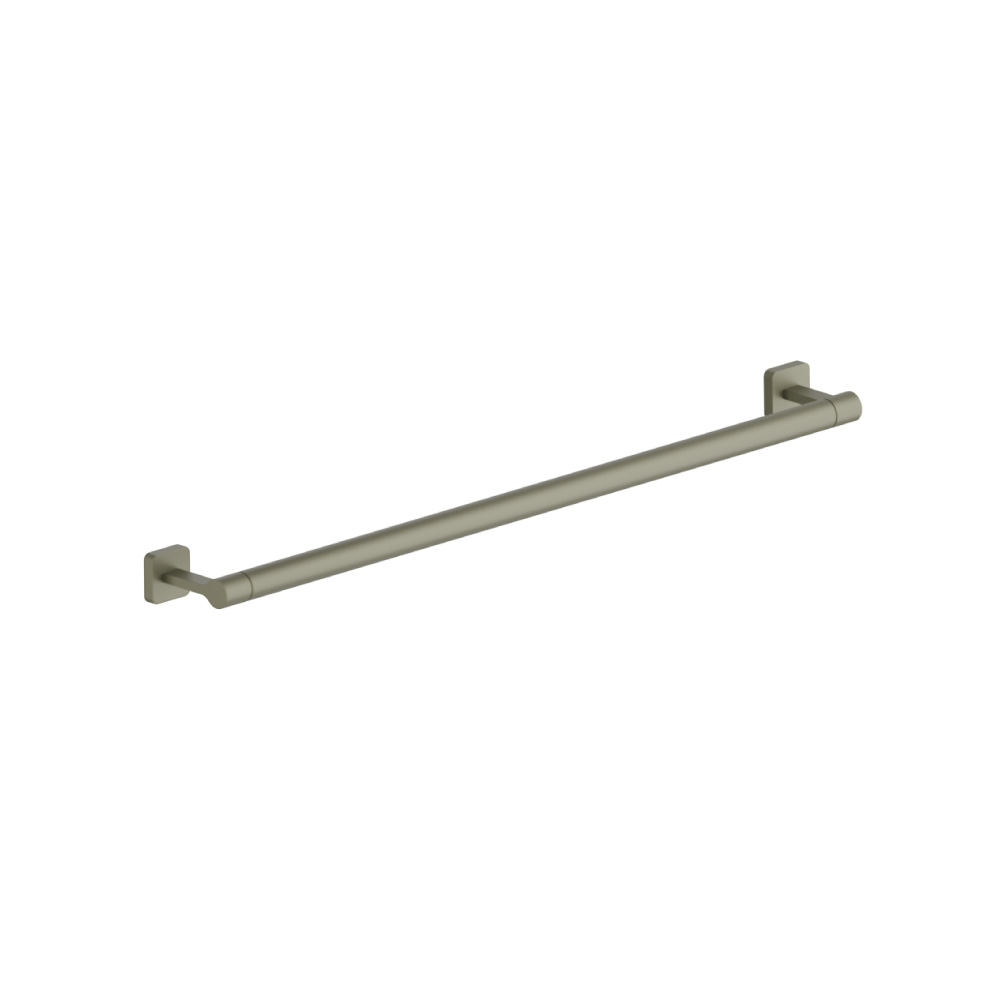 Brass Towel Bar - 24" | Army Green
