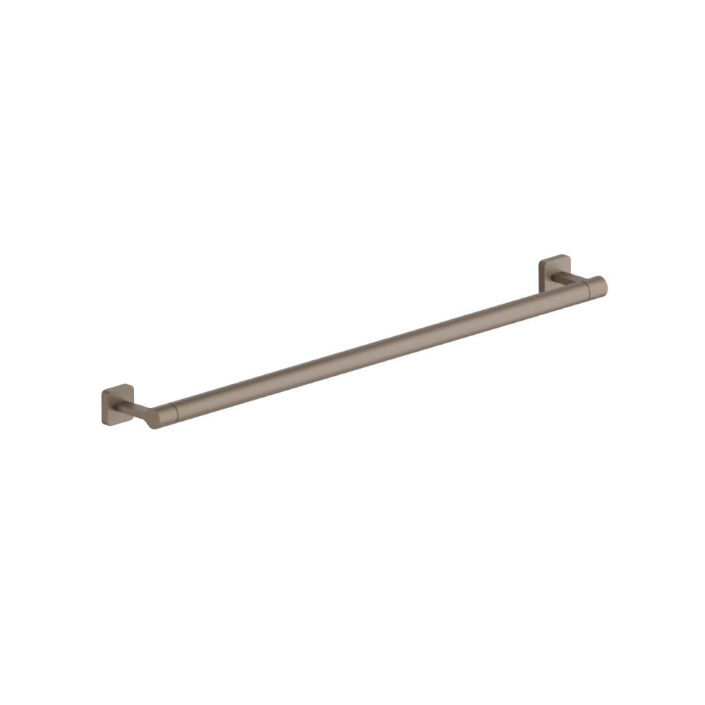 Brass Towel Bar - 24" | Dark Tan