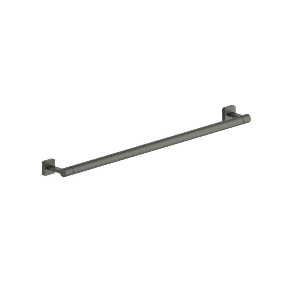 Brass Towel Bar - 24" | Gun Metal Grey