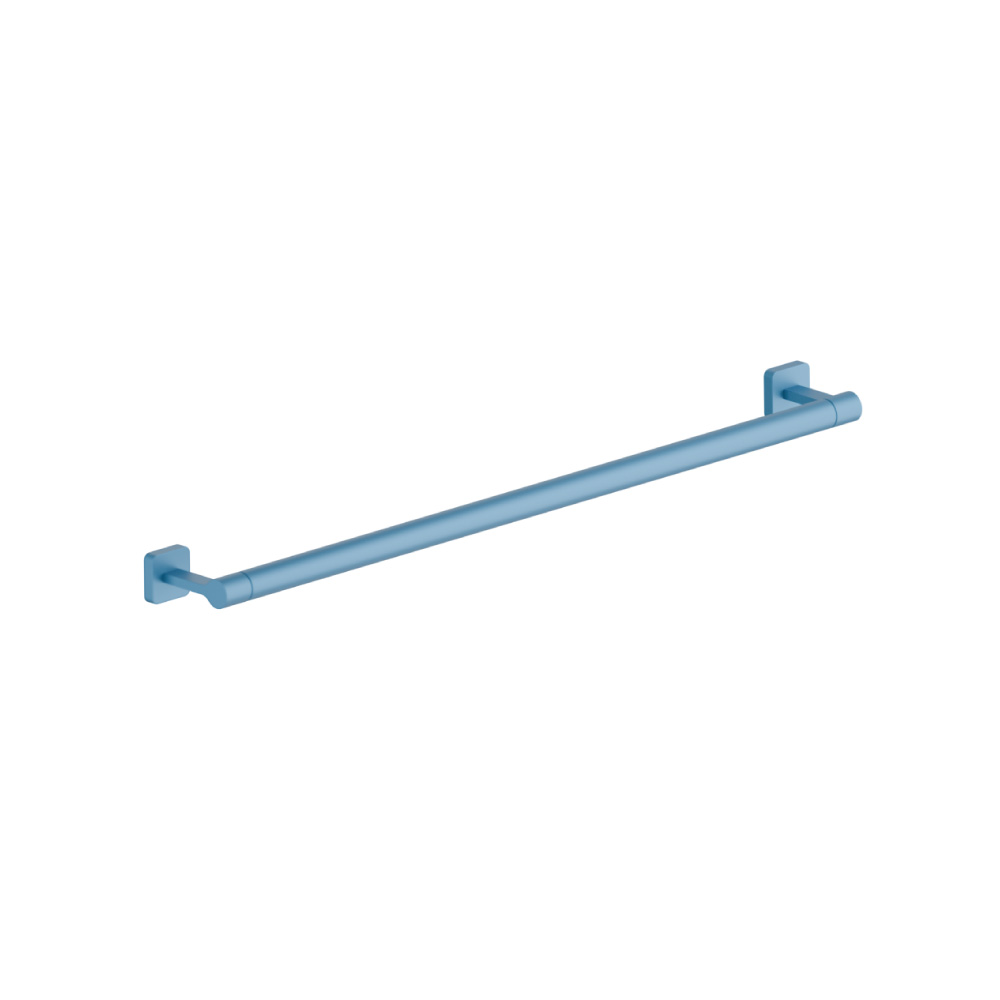 Brass Towel Bar - 24" | Sky Blue