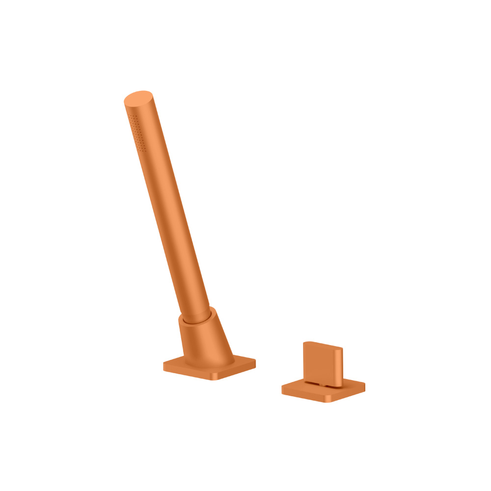 Deck Diverter With Holder & Hose | Terracotta Orange