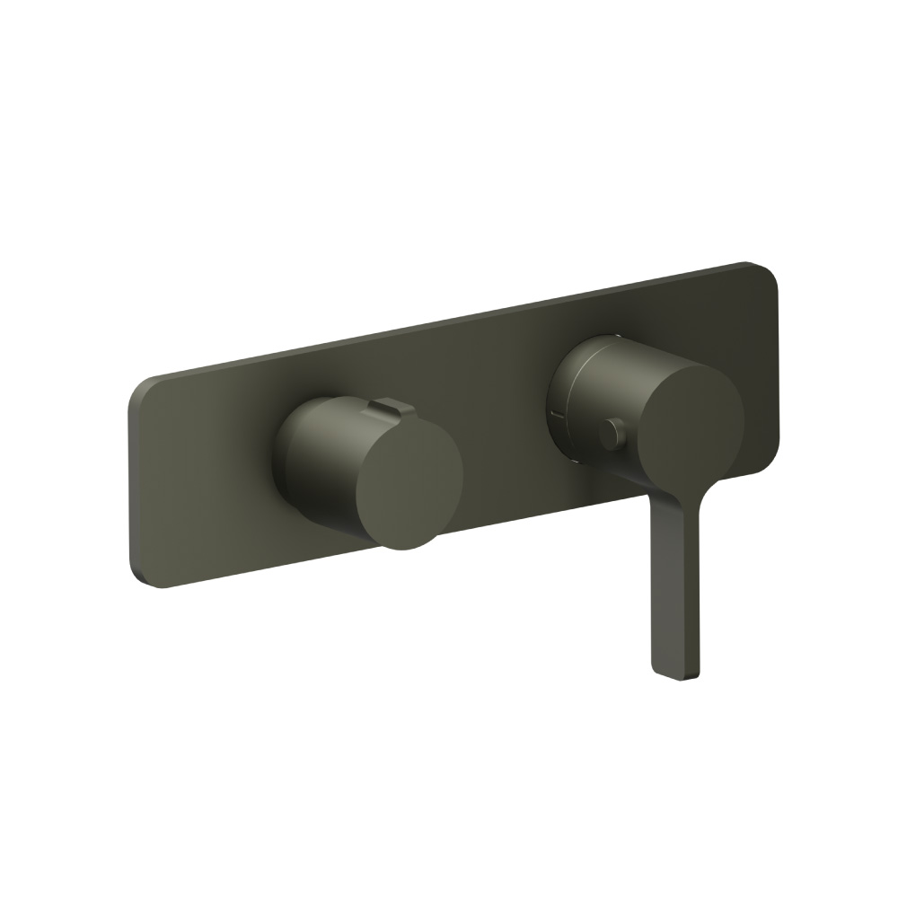 Trim For Thermostatic Valve | Gun Metal Grey