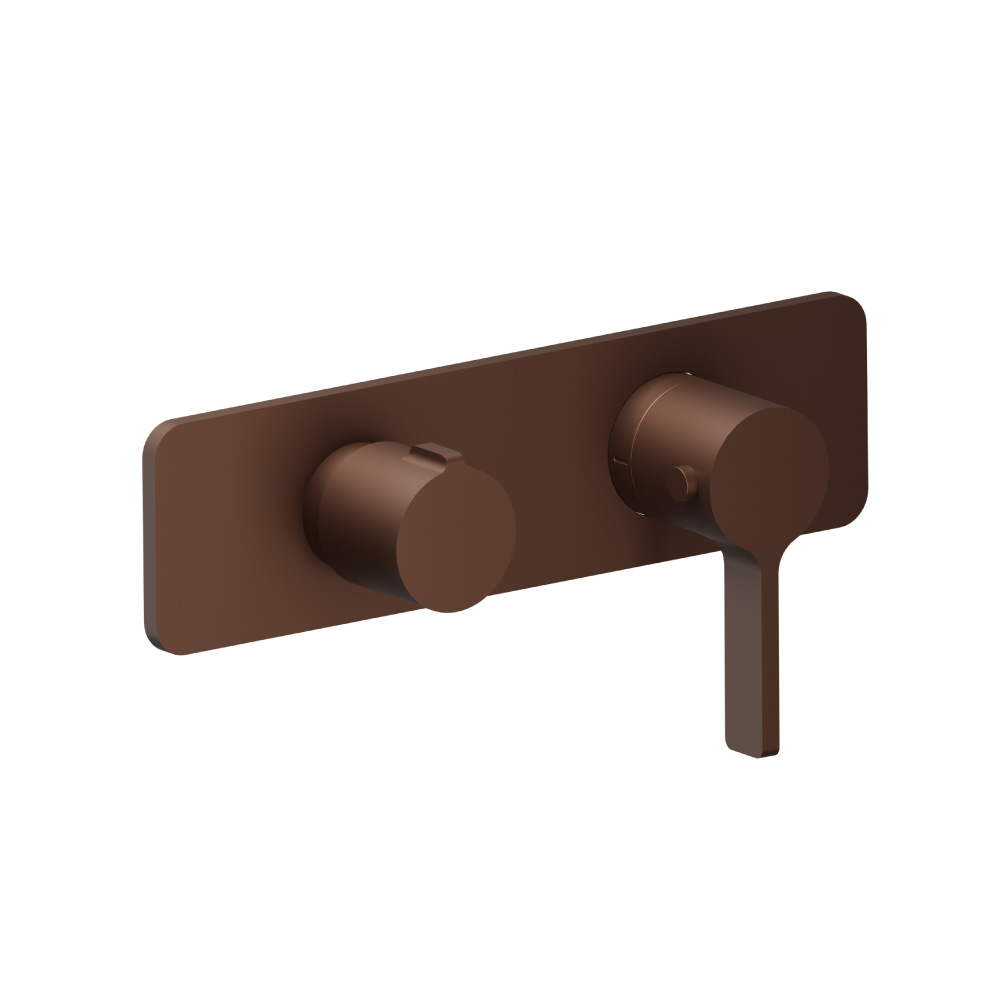 Trim For Thermostatic Valve | Vortex Brown