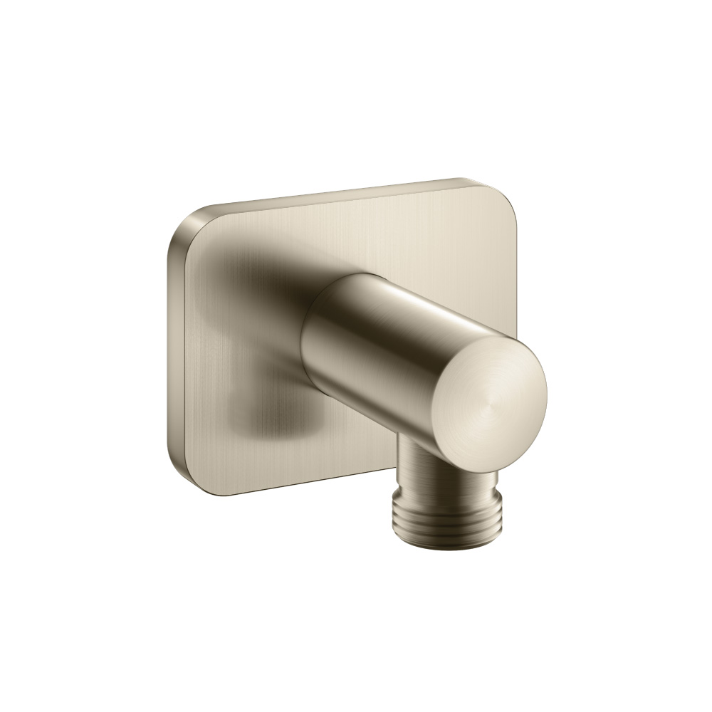 Wall Elbow | Brushed Nickel PVD