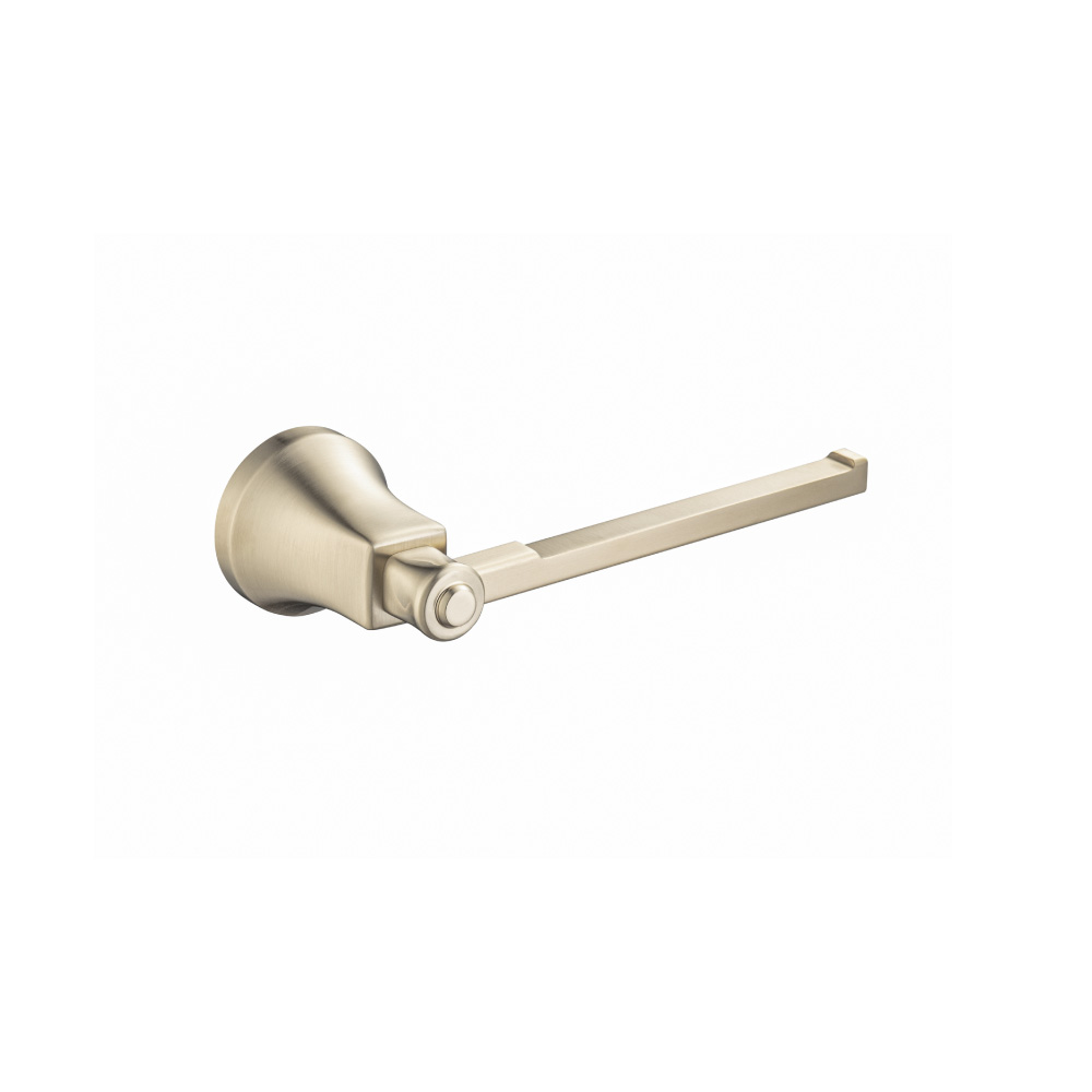 Brass Toilet Paper Holder | Brushed Nickel PVD