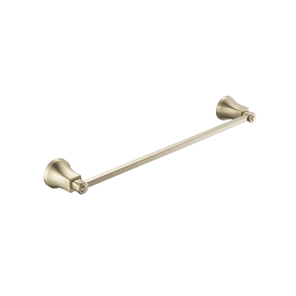 Brass Towel Bar - 18" | Brushed Nickel PVD