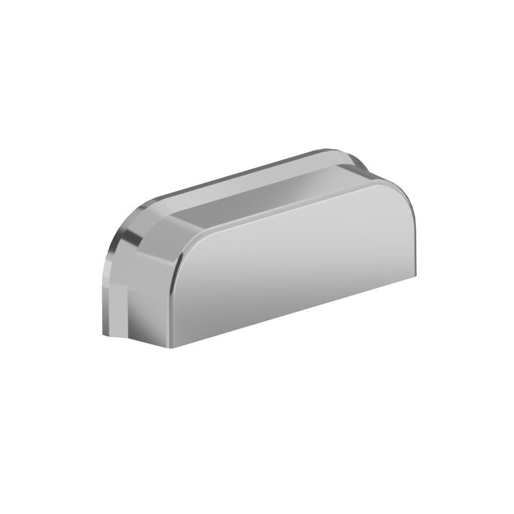 3" (76mm) Center to Center Cup Cabinet Pull | Chrome