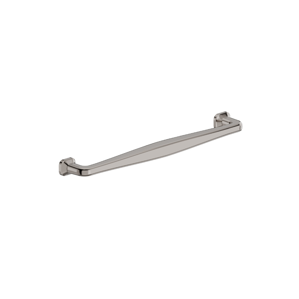 7-9/16" (192mm) Center to Center Square Cabinet Handle / Drawer Pull | Polished Nickel PVD