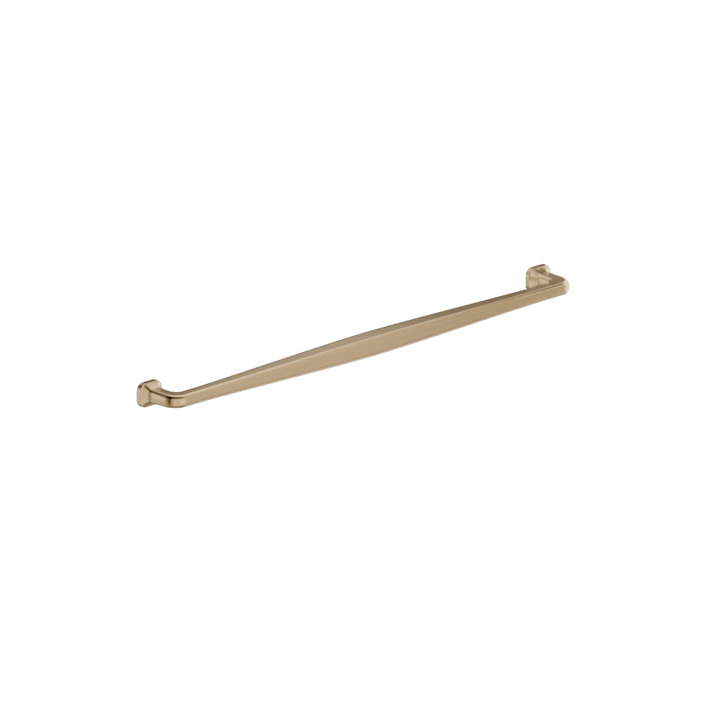 12-9/15" (320mm) Center to Center Square Cabinet Handle / Drawer Pull | Satin Brass PVD