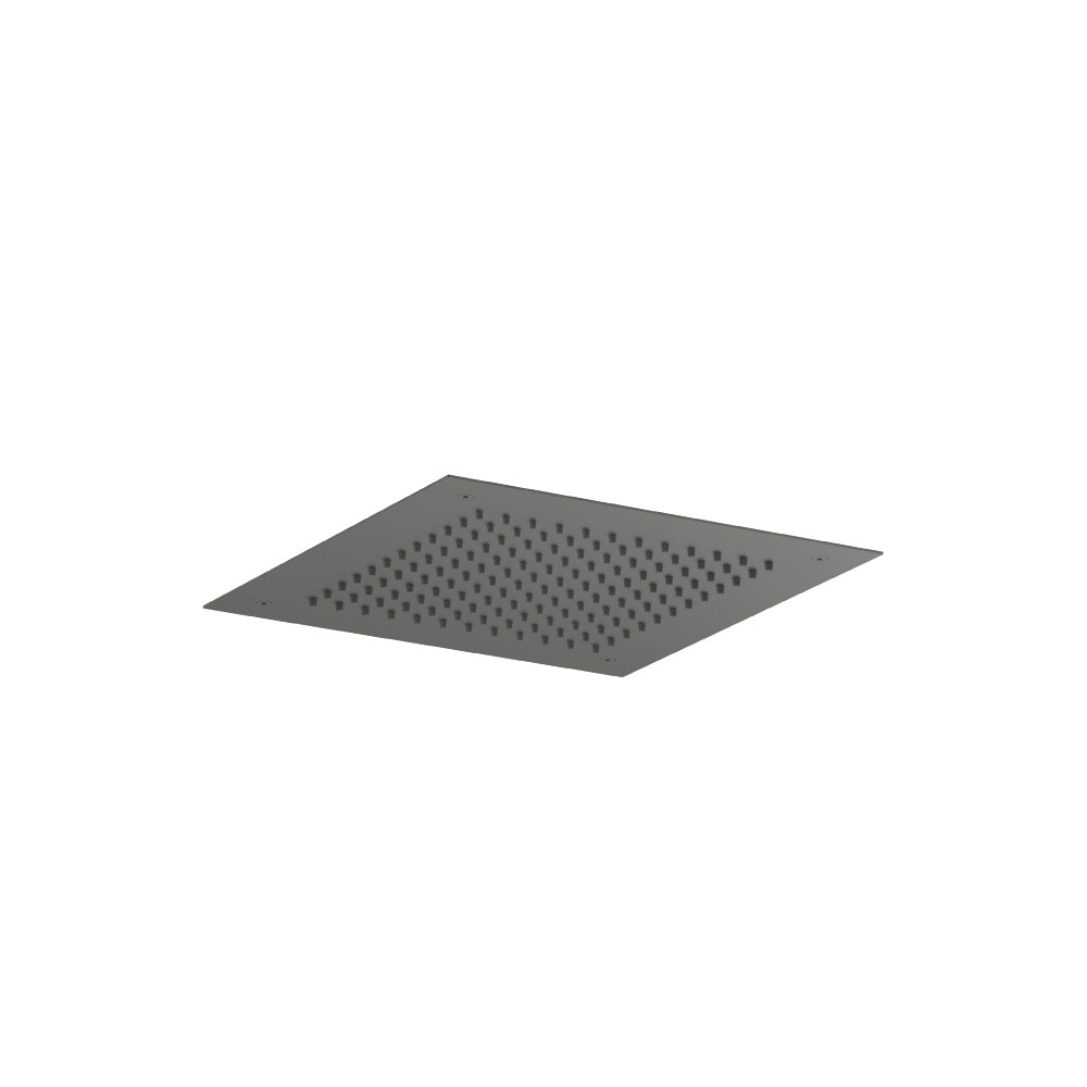 15" Flush Mount Stainless Steel Showerhead / Rainhead | Dark Green