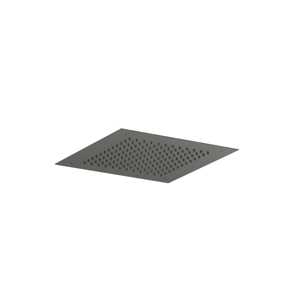 15" Flush Mount Stainless Steel Showerhead / Rainhead | Gun Metal Grey