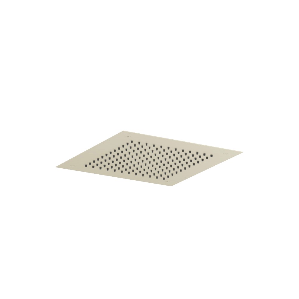15" Flush Mount Stainless Steel Showerhead / Rainhead | Light Tan