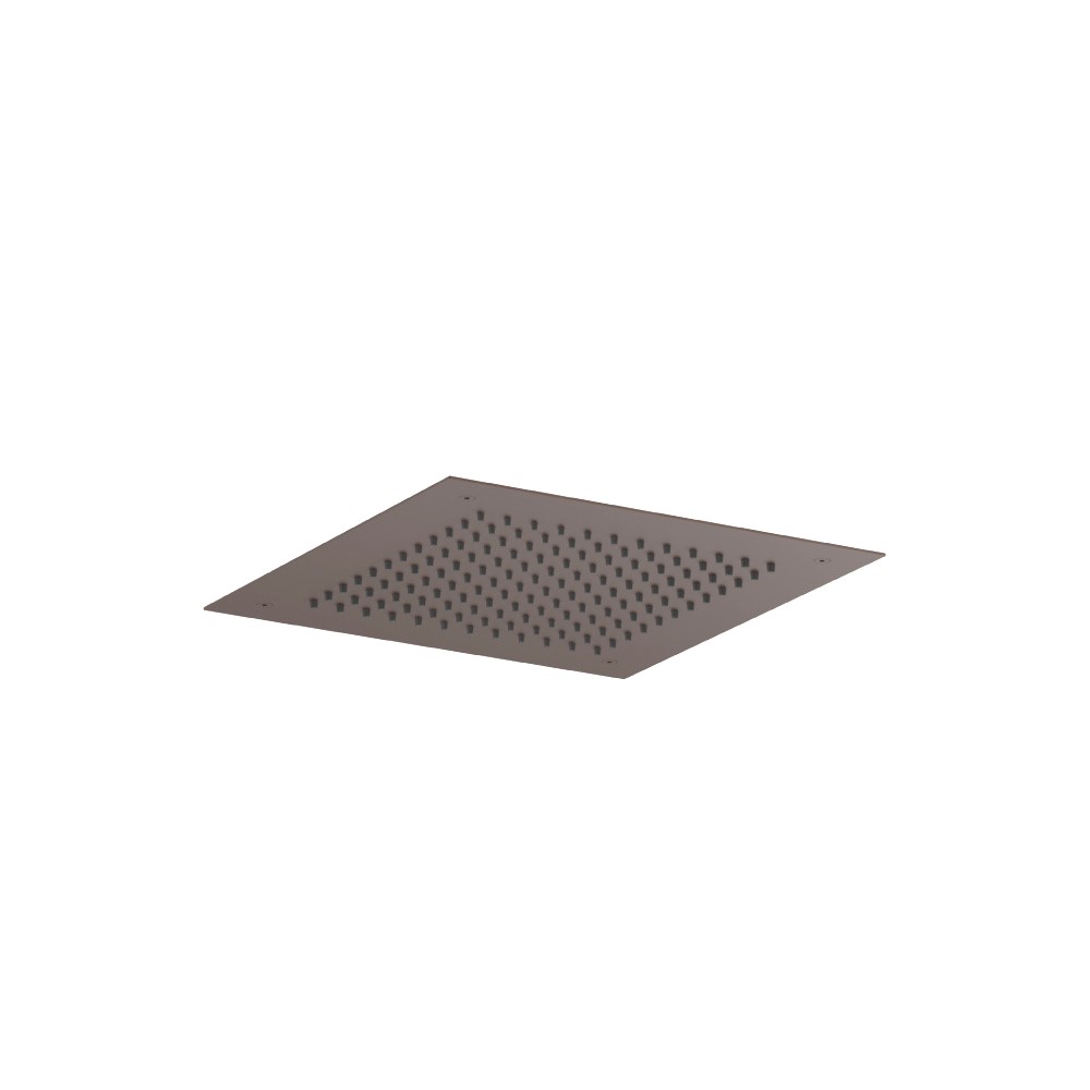 15" Flush Mount Stainless Steel Showerhead / Rainhead | Vortex Brown