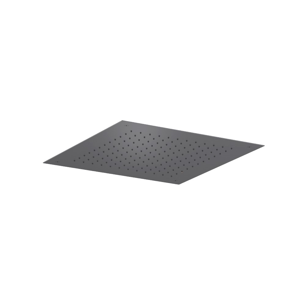 20" Flush Mount Stainless Steel Showerhead / Rainhead | Dark Grey