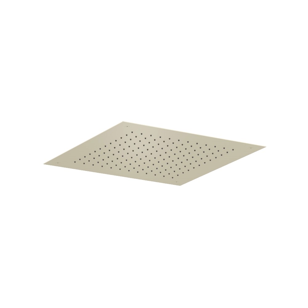 20" Flush Mount Stainless Steel Showerhead / Rainhead | Light Tan