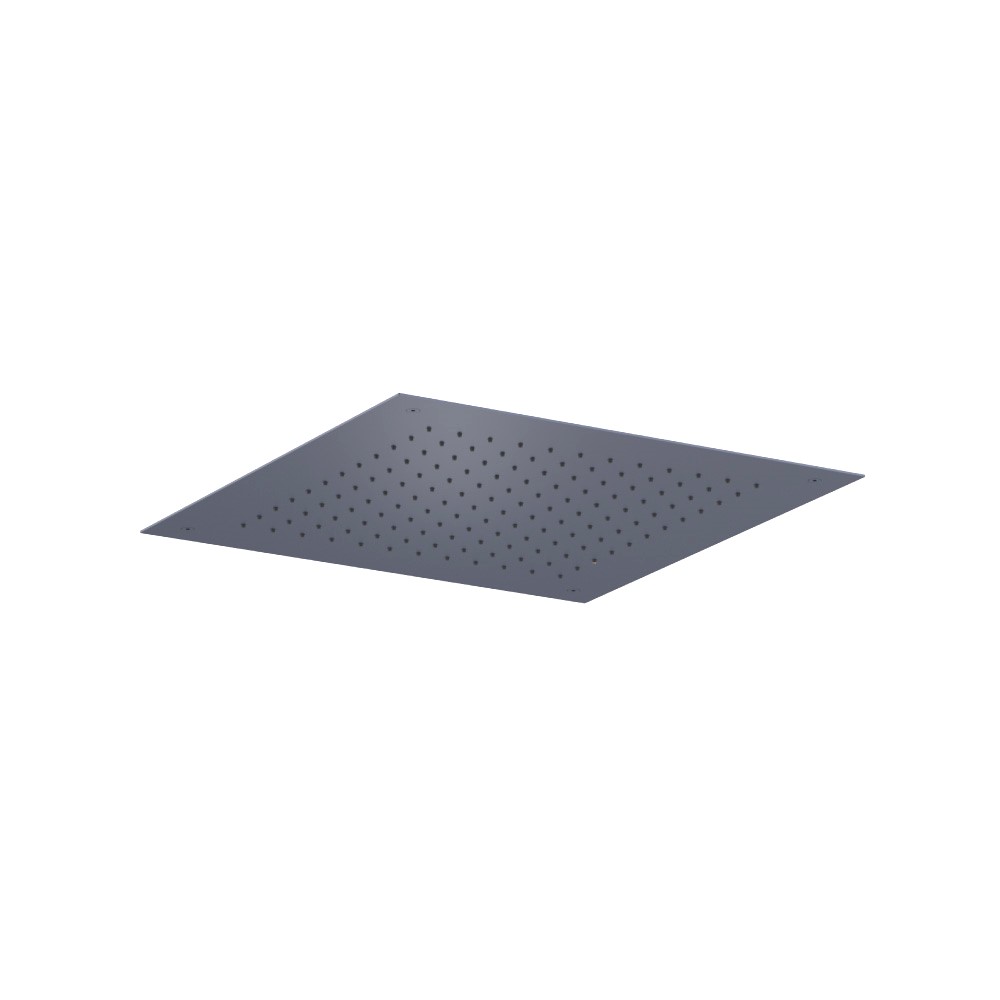 20" Flush Mount Stainless Steel Showerhead / Rainhead | Navy Blue