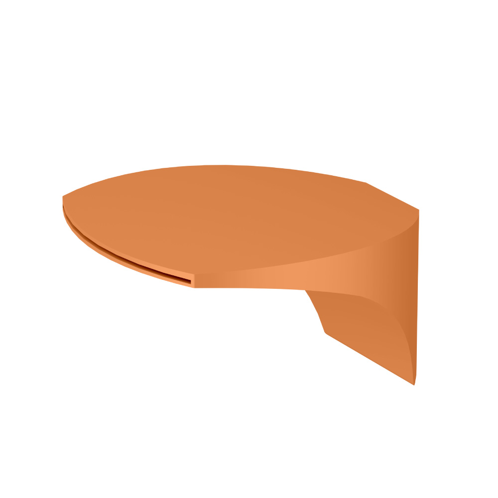Cascade Flow Tub Spout - Waterfall | Terracotta Orange