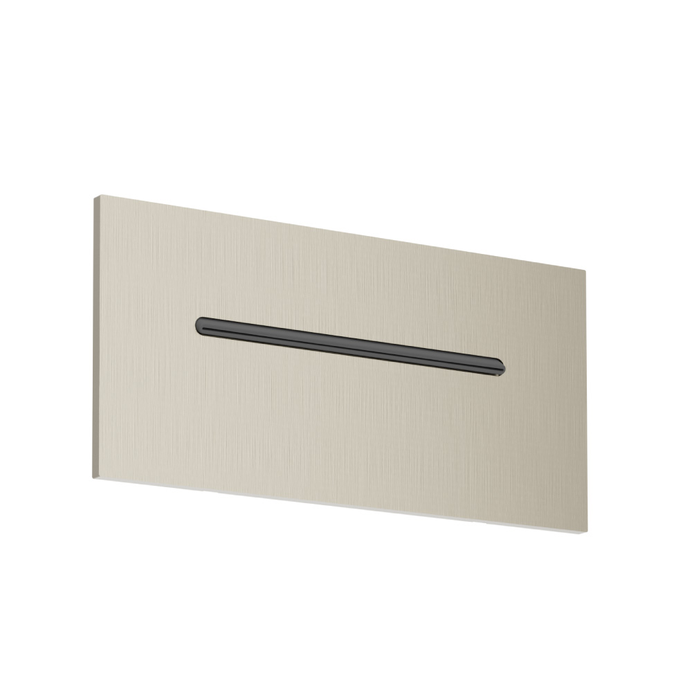 Cascade Flow Built-In Water Fall Tub Filler | Brushed Nickel PVD