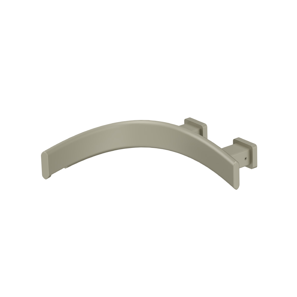 Wall Mount Tub Spout - Left Facing Curvature | Light Verde