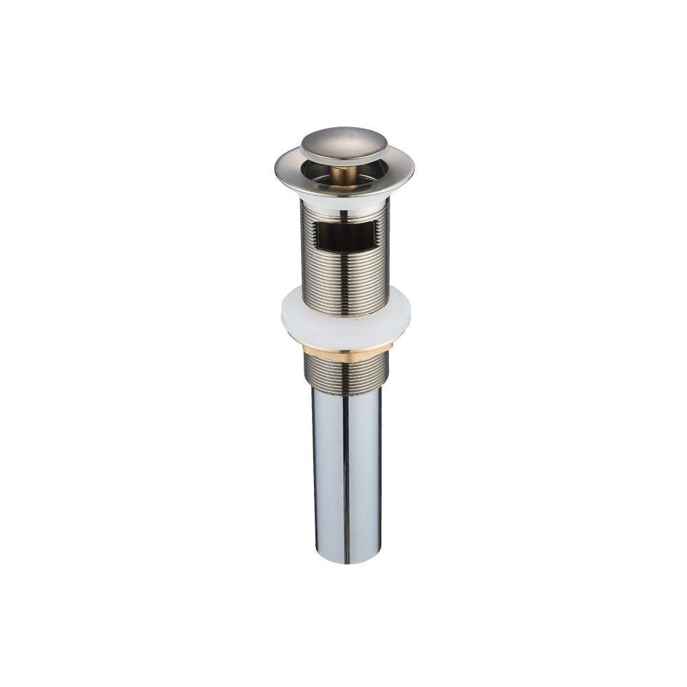 1-1/4" Pop-up Drain Assembly with Overflow | Brushed Nickel PVD